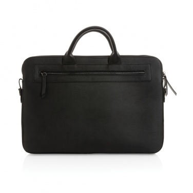 Logotrade advertising product picture of: Swiss Peak GRS recycled PU 14 inch laptop bag