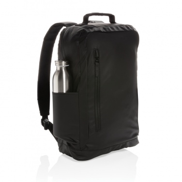 Logo trade promotional items picture of: Fashion black 15.6" laptop backpack PVC free