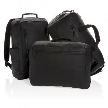 Logo trade promotional merchandise picture of: Fashion black 15.6" laptop backpack PVC free