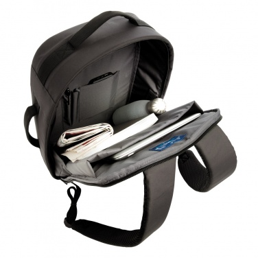 Logotrade promotional giveaways photo of: Impact AWARE™ RPET anti-theft 15.6" laptop backpack