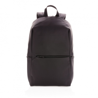 Logo trade promotional items image of: Smooth PU 15.6"laptop backpack