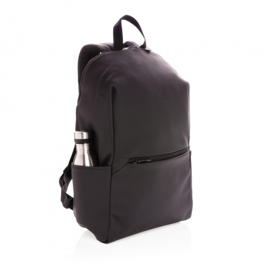 Logo trade promotional gifts picture of: Smooth PU 15.6"laptop backpack