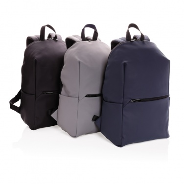 Logotrade promotional merchandise image of: Smooth PU 15.6"laptop backpack
