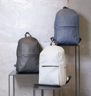 Logo trade promotional gifts picture of: Smooth PU 15.6"laptop backpack
