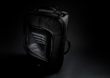 Logo trade business gift photo of: Swiss peak convertible travel backpack PVC free