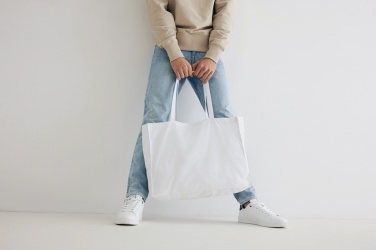 Logotrade promotional merchandise picture of: Impact AWARE™ Recycled cotton shopper 145g
