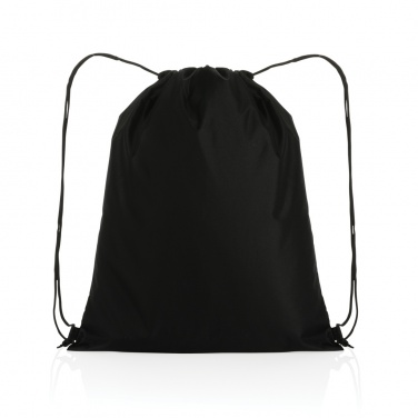 Logo trade promotional giveaways picture of: Impact AWARE™ RPET 190T drawstring bag