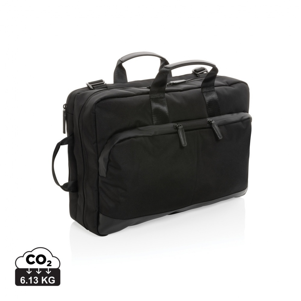 Logotrade promotional merchandise picture of: Swiss Peak Aware™ executive 2-in-1 laptop backpack