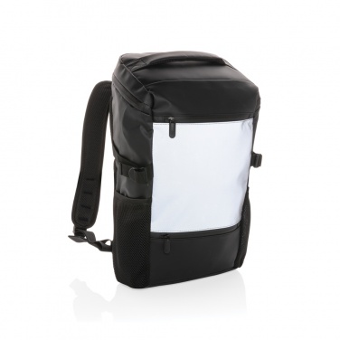 Logotrade business gift image of: PU high visibility easy access 15.6" laptop backpack