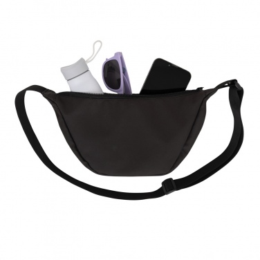 Logotrade advertising product picture of: Crescent AWARE™ RPET half moon sling bag