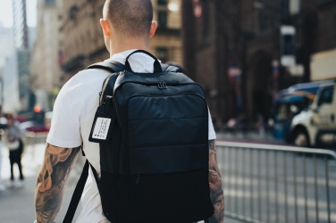 Logotrade promotional giveaways photo of: Armond AWARE™ RPET 15.6 inch deluxe laptop backpack