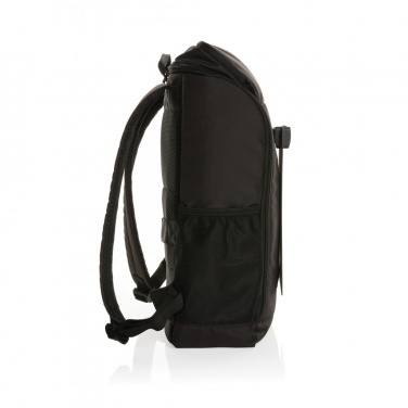 Logo trade promotional merchandise picture of: Pedro AWARE™ RPET deluxe backpack with 5W solar panel