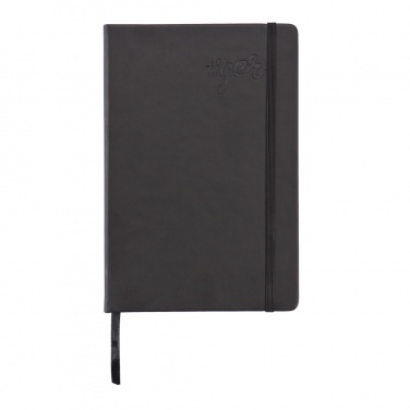 Logotrade promotional giveaways photo of: Deluxe hardcover PU A5 notebook