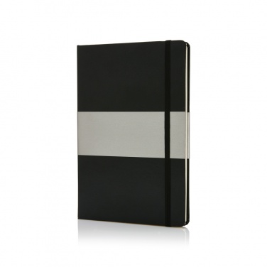 Logotrade promotional merchandise picture of: Deluxe hardcover A5 notebook