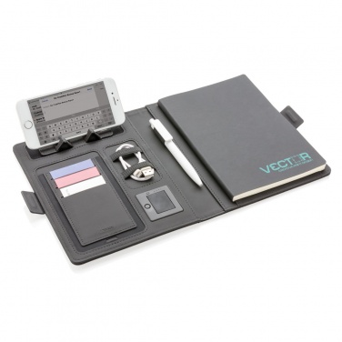 Logotrade promotional product picture of: Air 5W wireless charging notebook cover A5