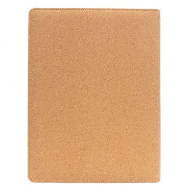 Logotrade promotional gift picture of: Deluxe cork portfolio A4 with pen
