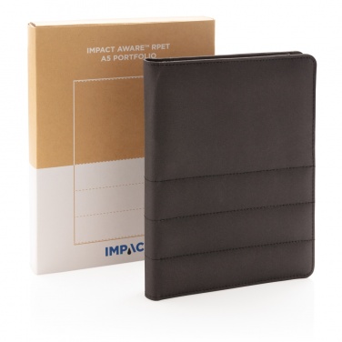 Logo trade promotional merchandise image of: Impact AWARE™ RPET A5 notebook