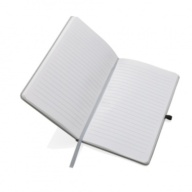 Logotrade promotional product picture of: Recycled leather hardcover notebook A5
