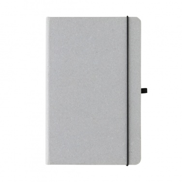 Logo trade promotional item photo of: Recycled leather hardcover notebook A5
