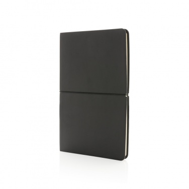 Logotrade corporate gift image of: Modern deluxe softcover A5 notebook