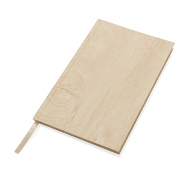 Logo trade promotional items picture of: Kavana wood print A5 notebook