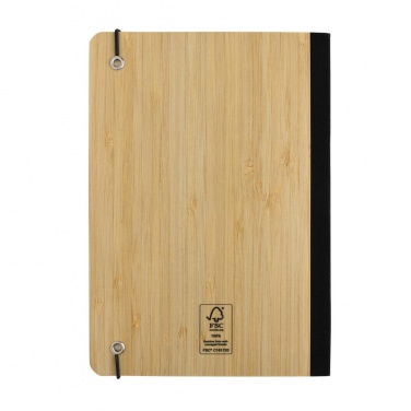 Logotrade promotional item picture of: Scribe bamboo A5 Notebook