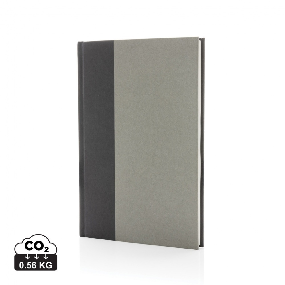 Logotrade promotional merchandise picture of: Words GRS certified RPET & Kraft A5 notebook