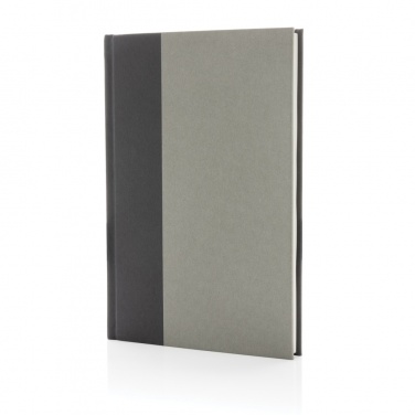 Logo trade promotional items image of: Words GRS certified RPET & Kraft A5 notebook