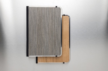 Logotrade promotional merchandise photo of: Treeline A5 wooden cover deluxe notebook