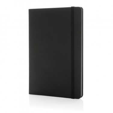 Logotrade promotional item picture of: Craftstone A5 recycled kraft and stonepaper notebook