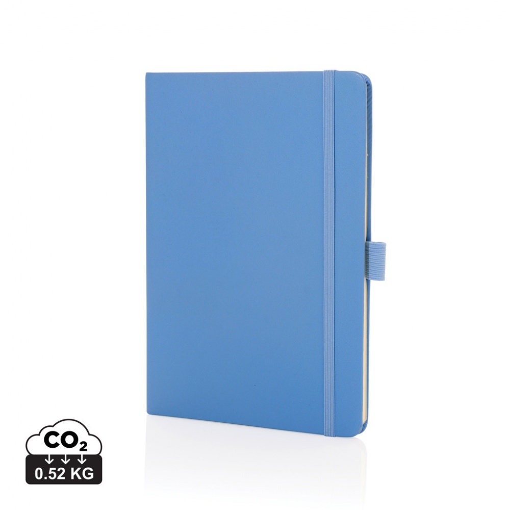 Logotrade promotional products photo of: Sam A5 RCS certified bonded leather classic notebook