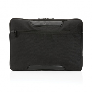 Logotrade corporate gift image of: Swiss Peak AWARE™ RPET Voyager 15.6" laptop sleeve