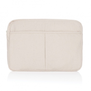 Logotrade promotional product image of: Laluka AWARE™ recycled cotton 15.6 inch laptop sleeve