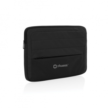 Logotrade promotional item image of: Armond AWARE™ RPET 15.6 inch laptop sleeve