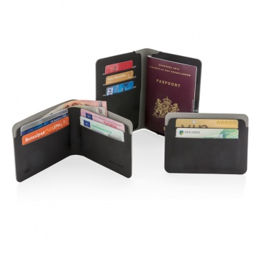 Logo trade promotional merchandise picture of: Quebec RFID safe cardholder