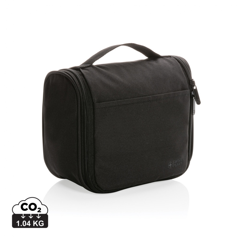 Logotrade promotional item picture of: Swiss Peak Lohan AWARE™ Toiletry bag
