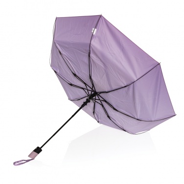 Logo trade promotional giveaway photo of: 21" Impact AWARE™ 190T mini auto open umbrella