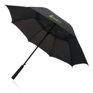 Logotrade promotional items photo of: Swiss peak AWARE™ Tornado 23” storm umbrella