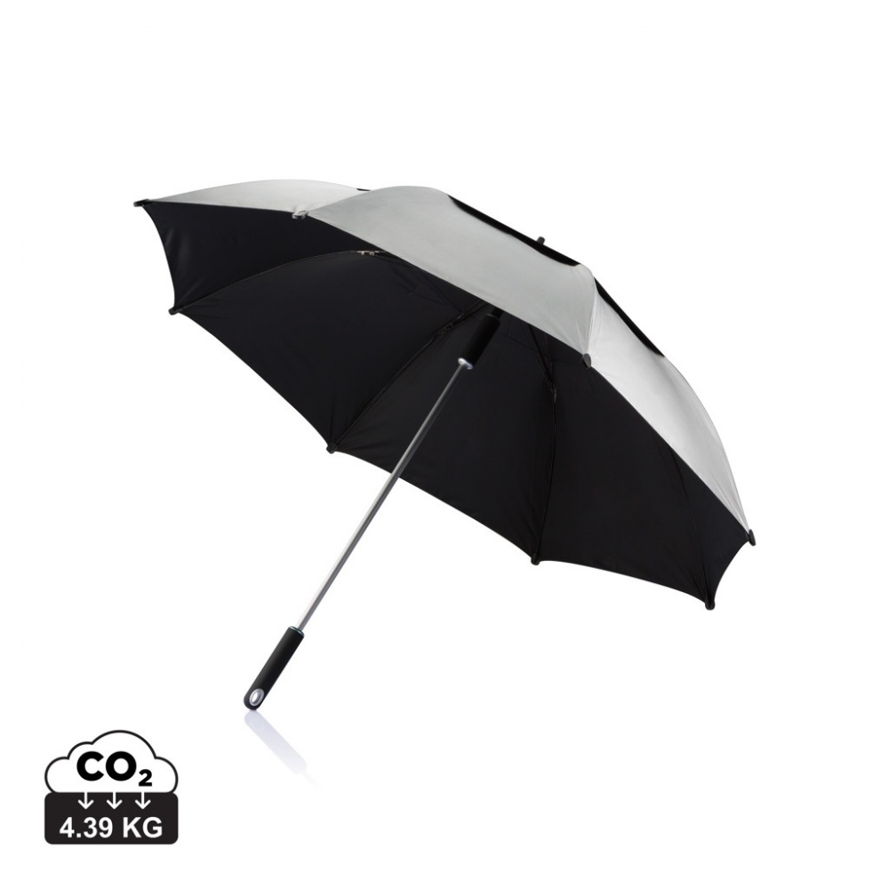 Logo trade promotional merchandise photo of: 27” Hurricane storm umbrella