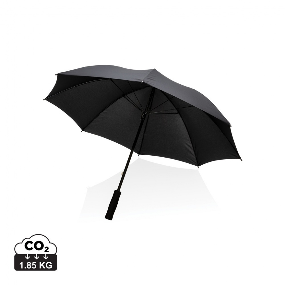Logo trade corporate gifts image of: 23" Impact AWARE™ RPET 190T Storm proof umbrella