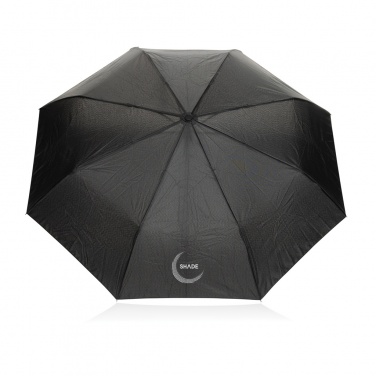 Logotrade promotional gift picture of: Yara 21" AWARE™ RPET solid colour umbrella with carabiner