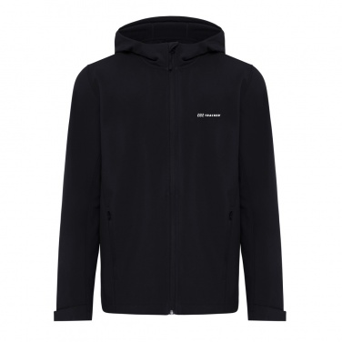 Logo trade promotional product photo of: Iqoniq Makalu men recycled polyester soft shell jacket