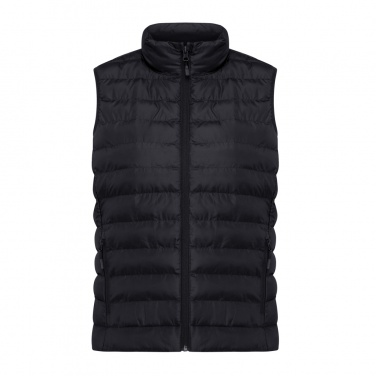 Logo trade promotional giveaway photo of: Iqoniq Meru women recycled polyester bodywarmer