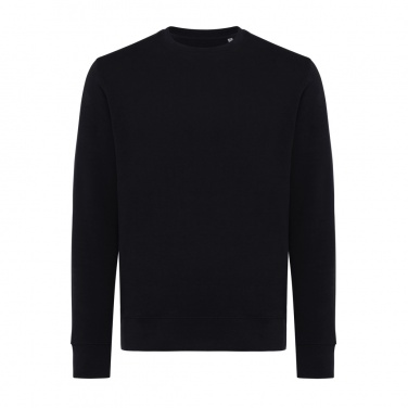 Logo trade promotional giveaway photo of: Iqoniq Etosha lightweight recycled cotton crew neck