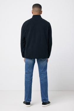 Logo trade business gifts image of: Iqoniq Talung recycled polyester microfleece zip through
