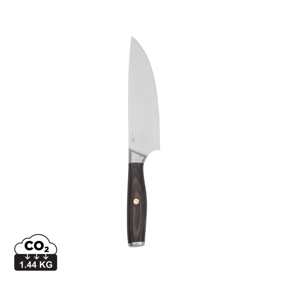 Logo trade promotional products picture of: VINGA Tara RCS recycled steel chef's knife