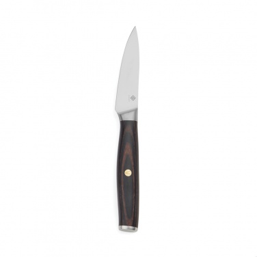 Logo trade promotional product photo of: VINGA Tara RCS recycled steel paring knife