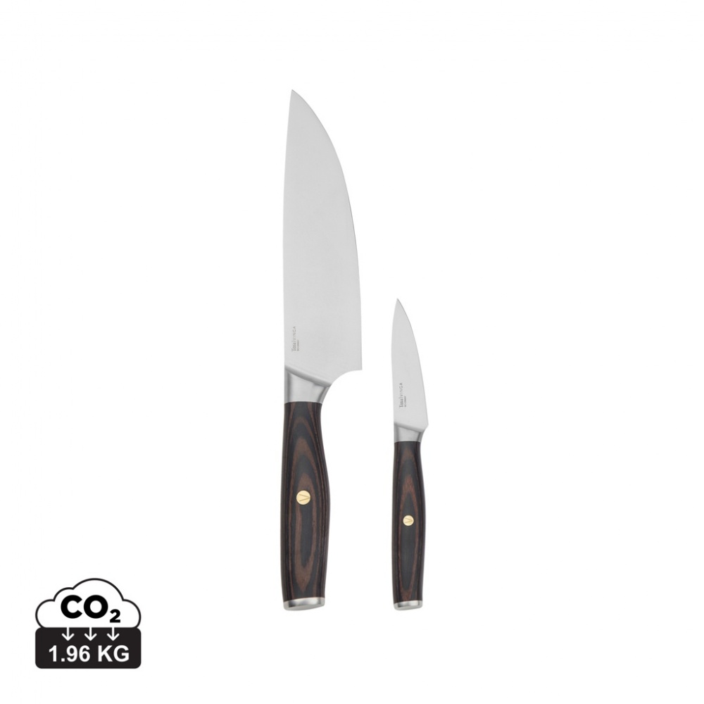 Logotrade advertising product picture of: VINGA Tara RCS recycled steel chef's set