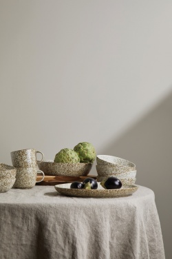Logo trade promotional giveaways image of: VINGA Nuvem stoneware mini bowl, 2 pcs set
