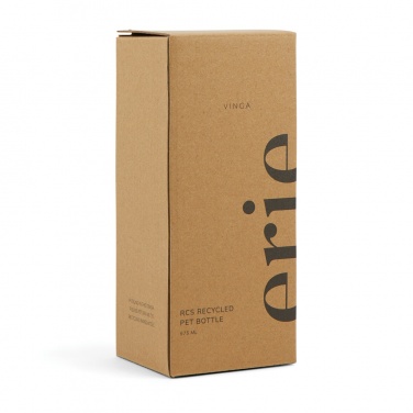 Logo trade corporate gifts picture of: VINGA Erie RCS recycled pet bottle 575 ML